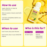 Thumbnail for PLIX The Plant Fix Pineapple Odour Control Underarm Roll-On - Distacart