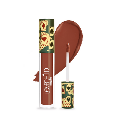 LoveChild By Masaba Gupta Hukum Transfer-proof Brown Liquid Lipstick - Distacart