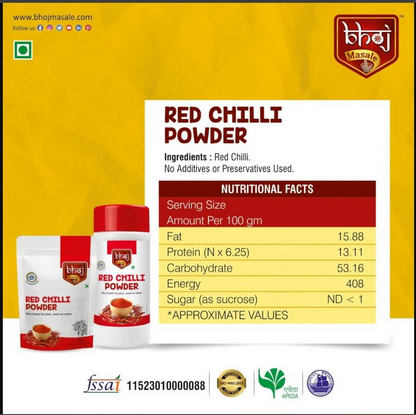 Bhoj Masale Lal Mirch Powder - Distacart