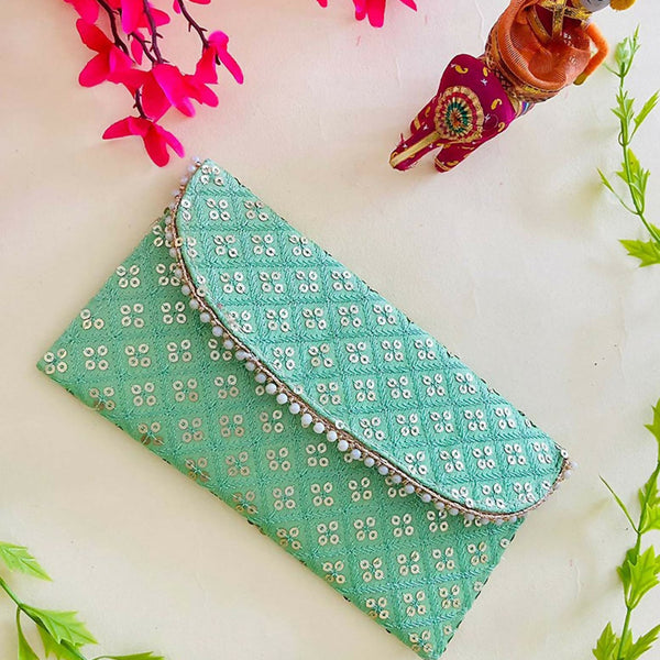 Joban Fashion Bridal Purse - Green - Dista