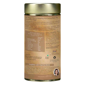 Organic Wellness Ow'Real Ginger Chai Tin Pack - Distacart