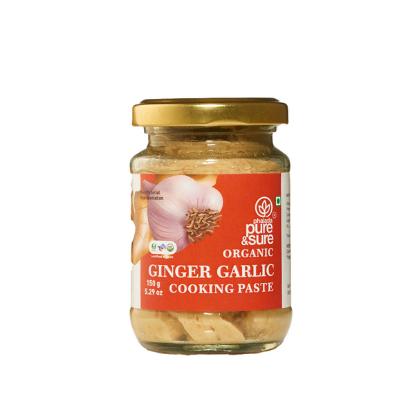 Pure & Sure Organic Ginger Garlic Paste
