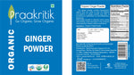 Thumbnail for Praakritik Organic Ginger Powder - Distacart