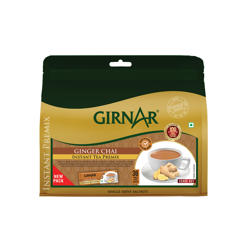 Girnar Instant Tea Premix With Ginger