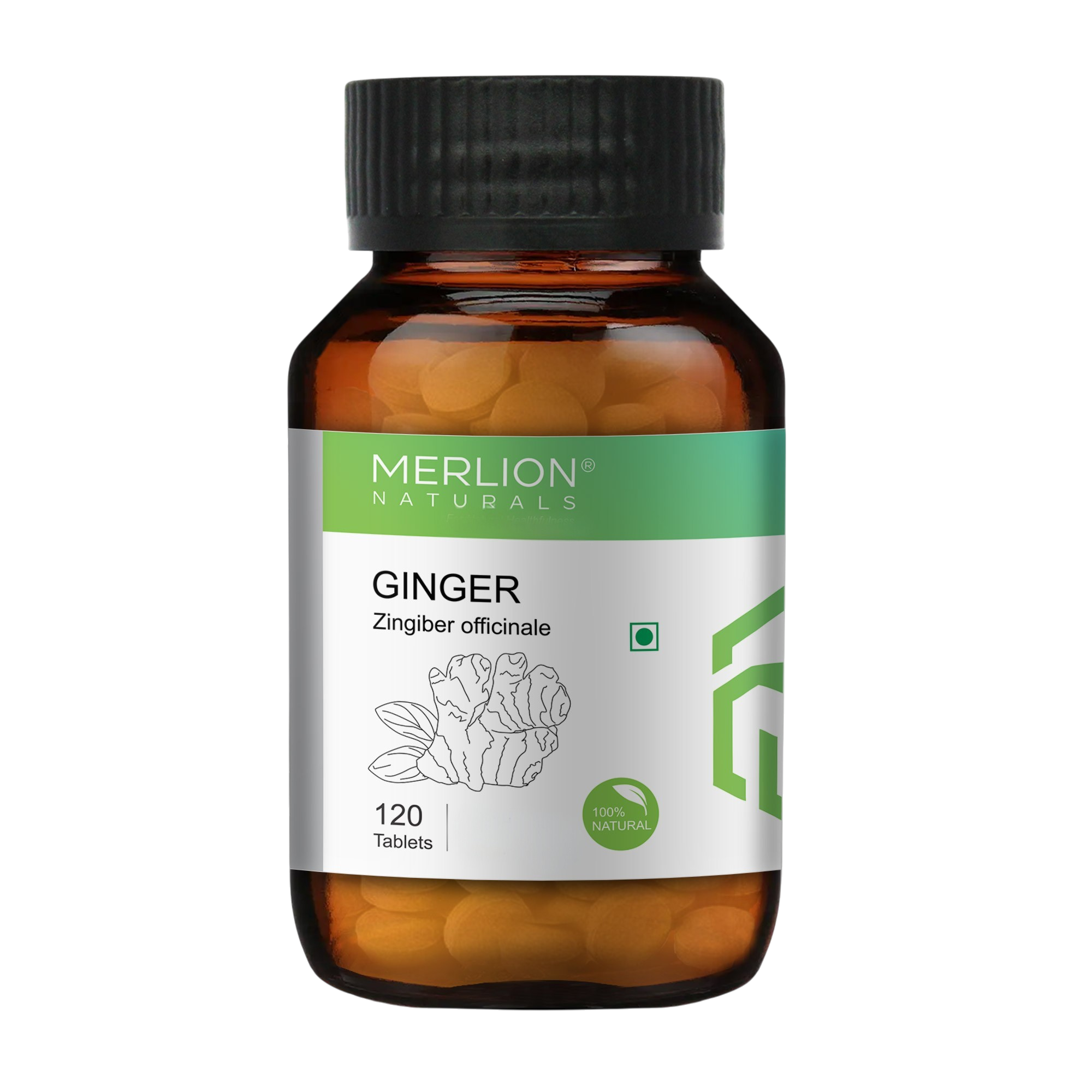 Merlion Naturals Ginger 500mg Tablets - Dista