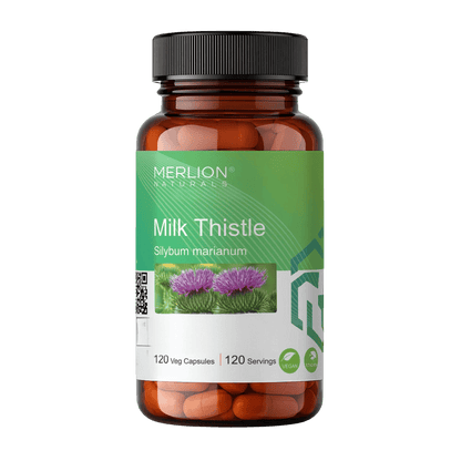 Merlion Naturals Milk Thistle 500mg Capsules - Dista