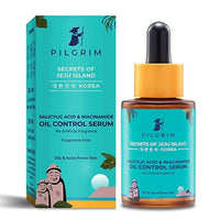 Thumbnail for Pilgrim 2% Salicylic Acid + 3% Niacinamide Oil Control Serum For Oily & Acne-Prone Skin - Korean Skin Care - Distacart