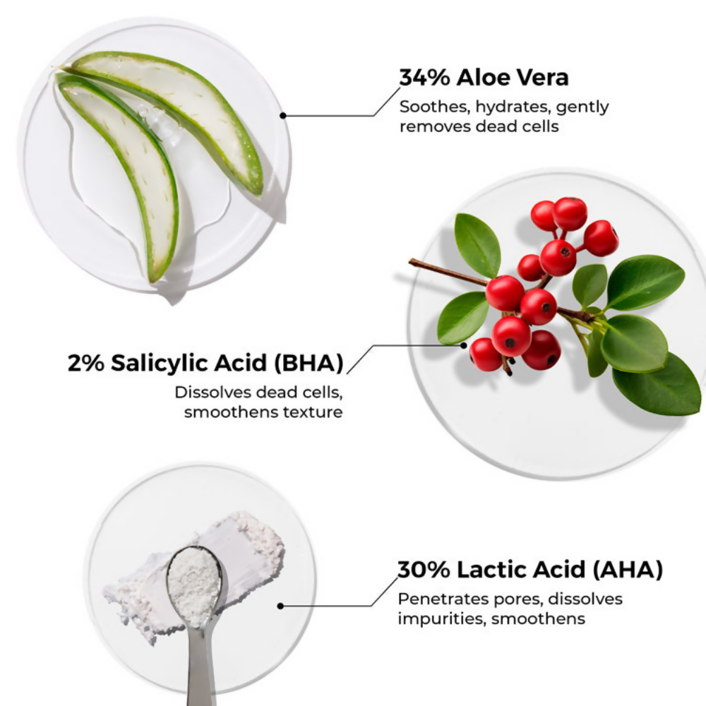 Brillare AHA BHA Exfoliating Face Peeling Solution - Dista