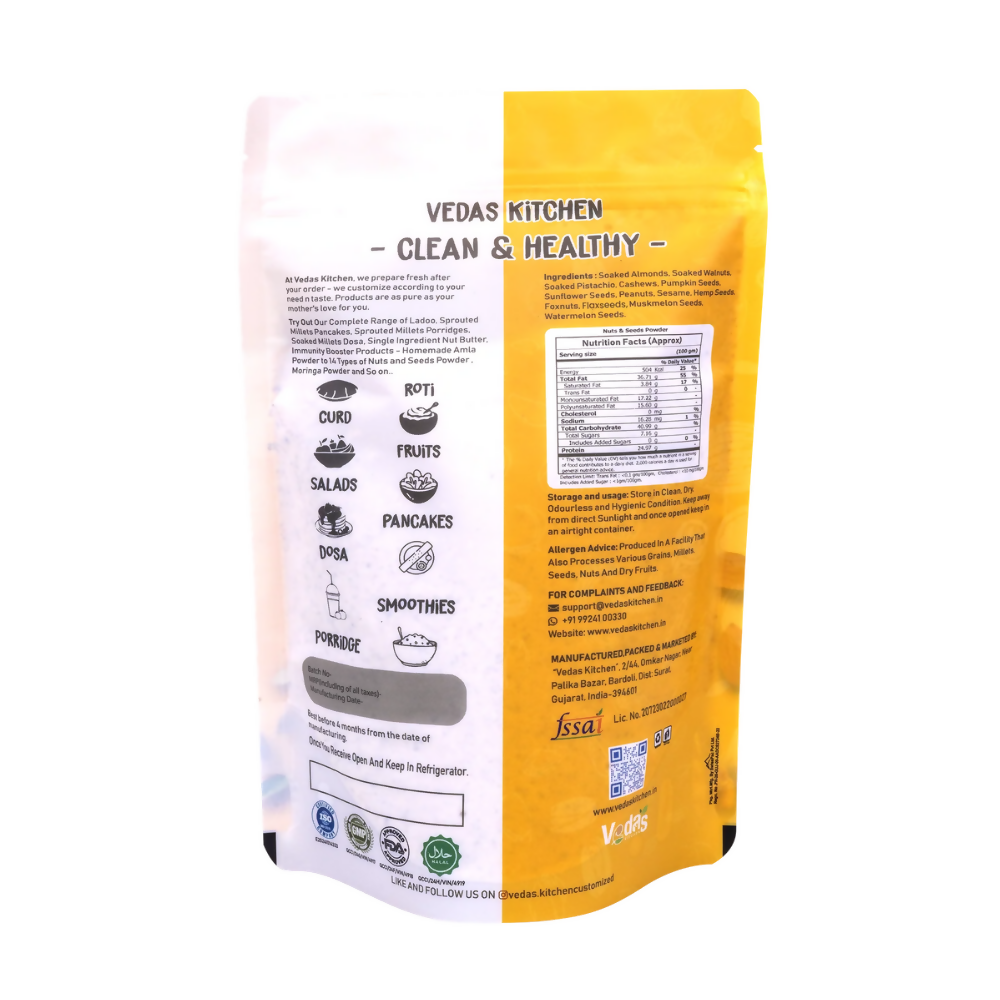 Vedas Kitchen Nuts & Seeds Powder - Dista