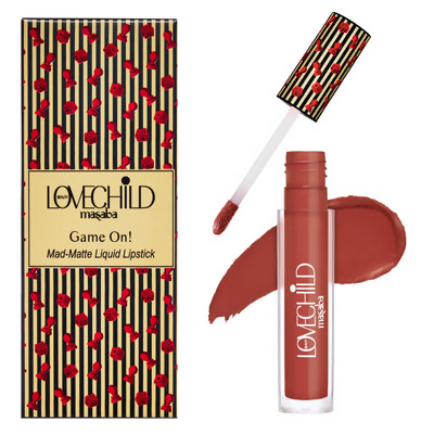 LoveChild By Masaba Gupta Get Rollin Transfer-proof Brick Nude Liquid Lipstick - Distacart