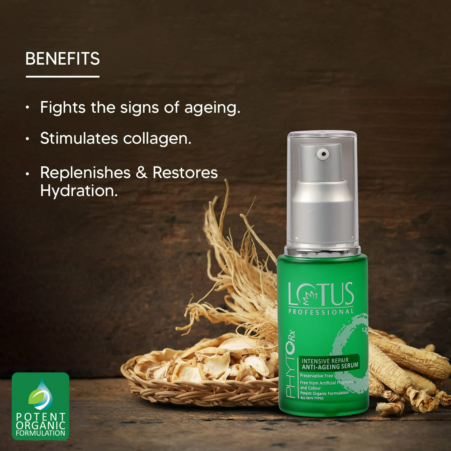 Lotus Professional Phyto-Rx Intensive Repair Anti-Ageing Serum - Distacart