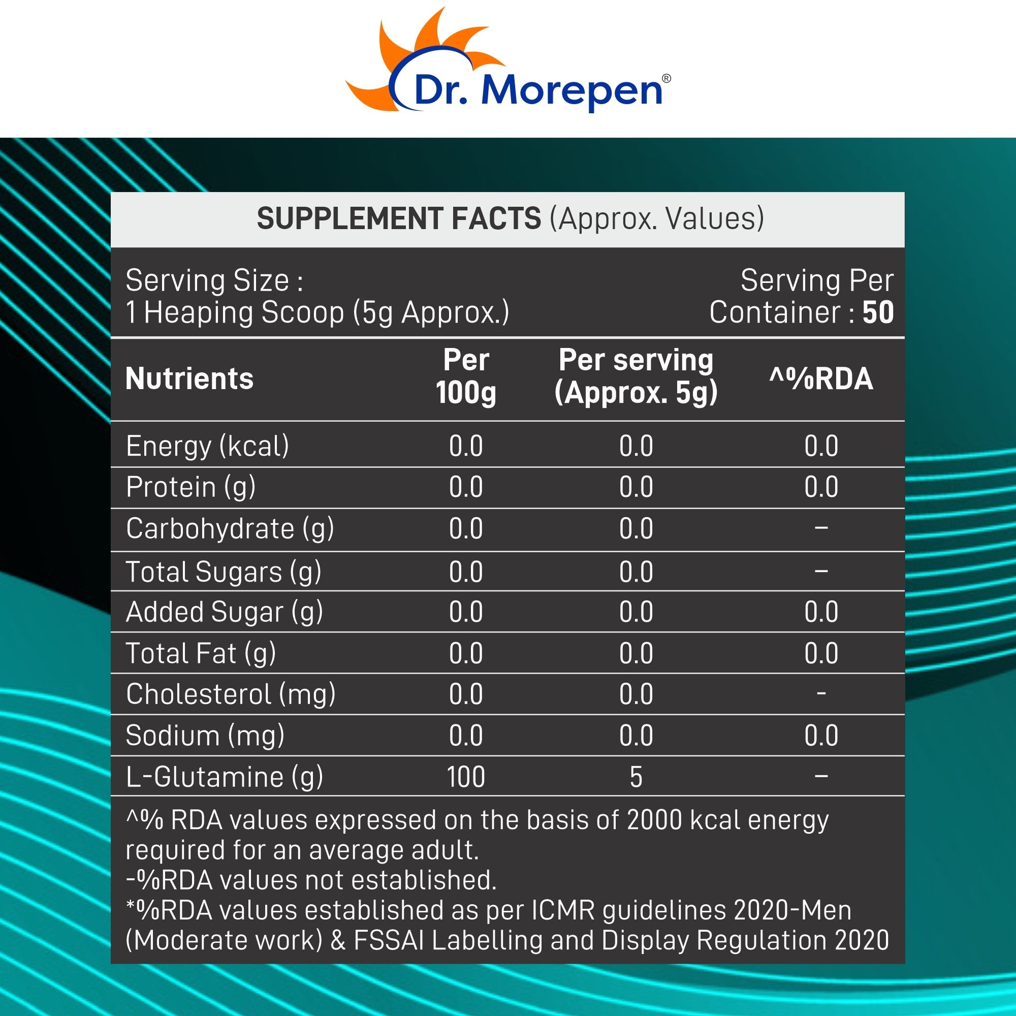 Dr. Morepen L-Glutamine
