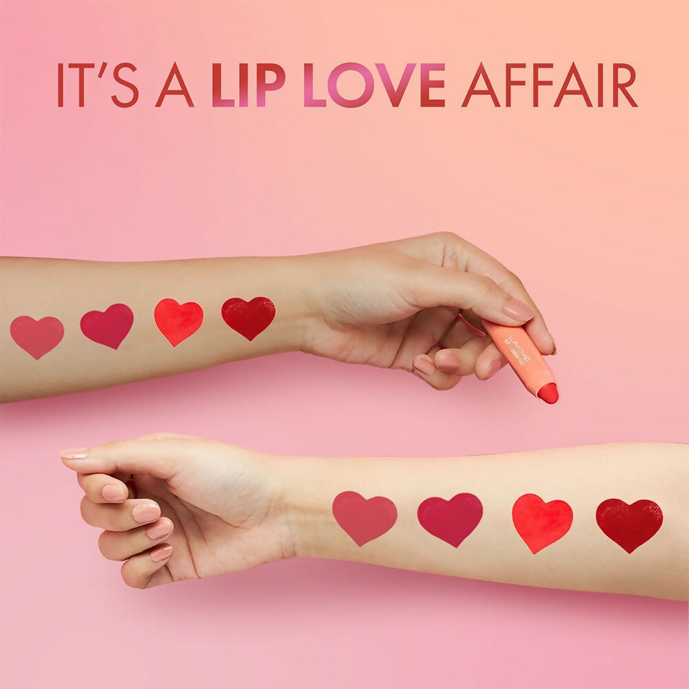 Lakme Lip Love & Cheek Tint - Deep Red - Distacart