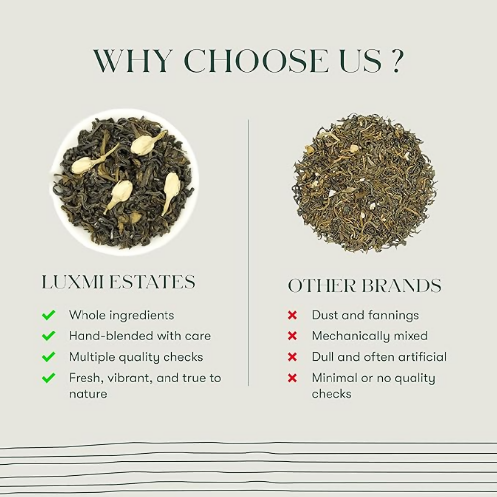 Luxmi Estates Midnight Bloom - Jasmine Green Tea - Dista