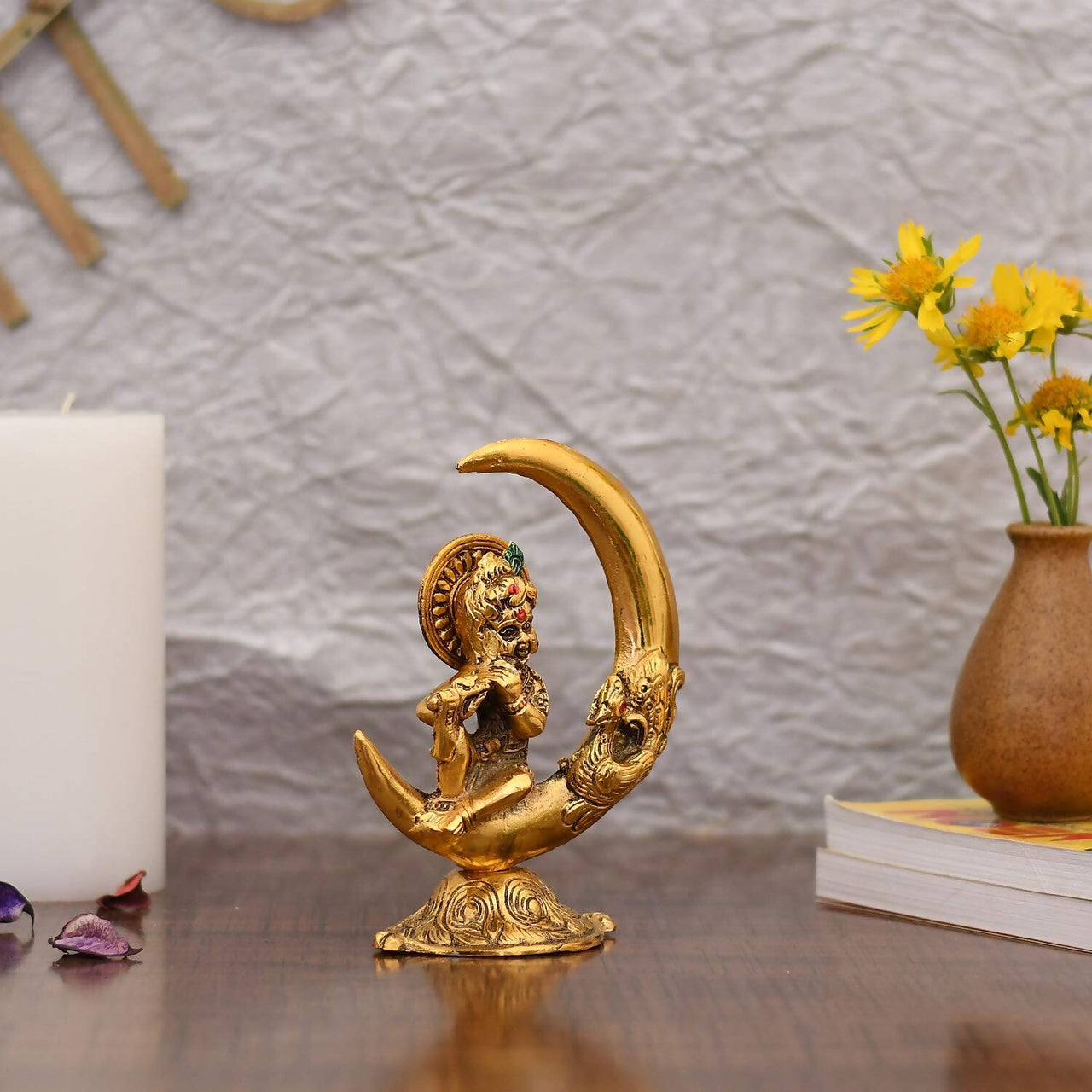 Collectible India Baby Krishna Idol - Distacart