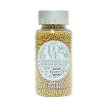 Thumbnail for confect gold disco balls sprinkles 2 mm 120 gms