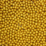 Thumbnail for confect gold disco balls sprinkles 5 mm 120 gms