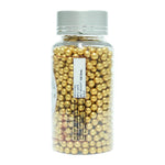 Thumbnail for confect gold disco balls sprinkles 5 mm 120 gms