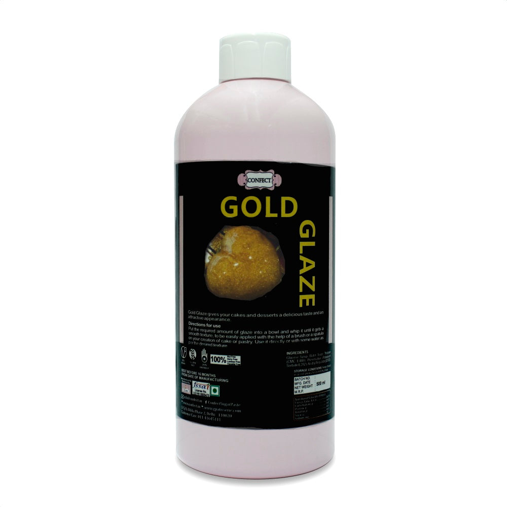 gold glaze 500 ml