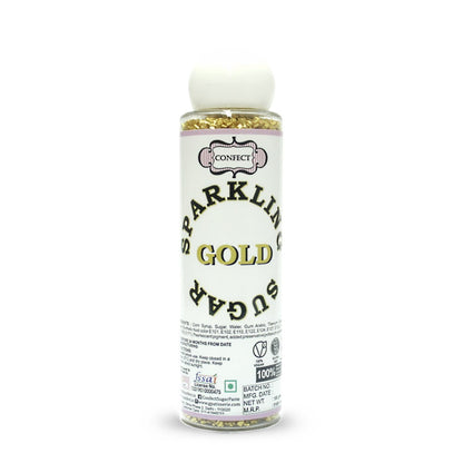 gold sparkling sugar100 gms