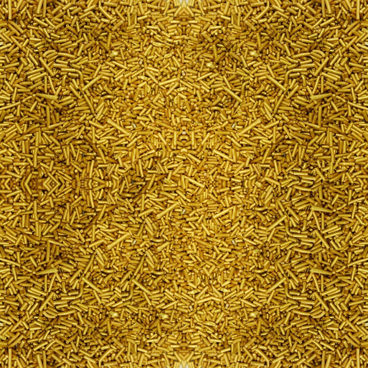 confect gold vermicelli sprinkles 100 gms