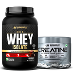 Thumbnail for Big Muscles Nutrition Gold Whey Isolate & Creatine Combo