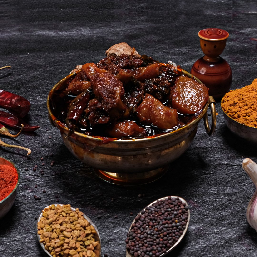 Madhura Pickles Gongura Chicken Pickle - Distacart