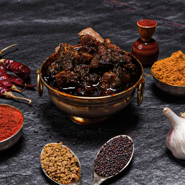 Madhura Pickles Gongura Mutton Pickle - Distacart