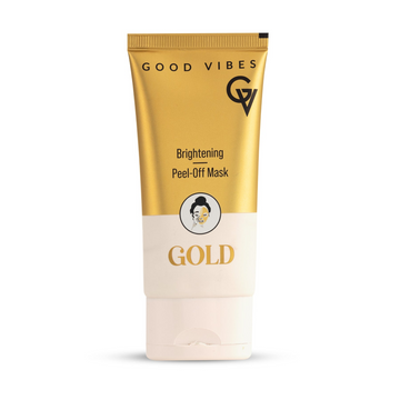 Good Vibes Gold Brightening Peel Off Mask - Distacart