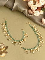 Thumbnail for Ruby Raang Saanjh Hara Ear Chain - Distacart
