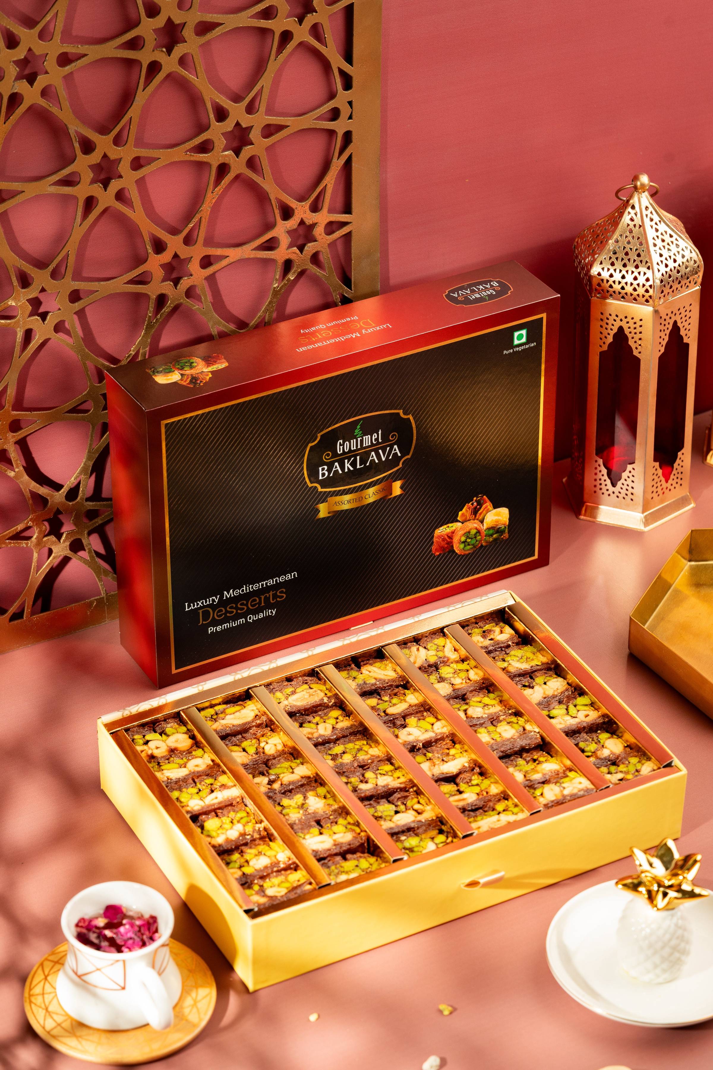 Gourmet Baklava Chocolate Dry Fruit Baklava