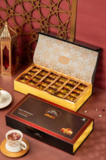 Thumbnail for Gourmet Baklava Crescent Gift Box Of Chocolate Cashew Pistachio Baklava
