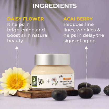 Organic Harvest Vitamin C Organic Day Cream - Distacart