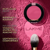 Thumbnail for Lakme Face It Blush - Peppy Peach - Distacart