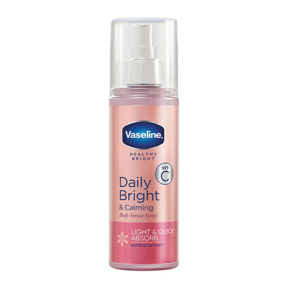 Vaseline Daily Bright & Calming Body Serum Spray - Distacart