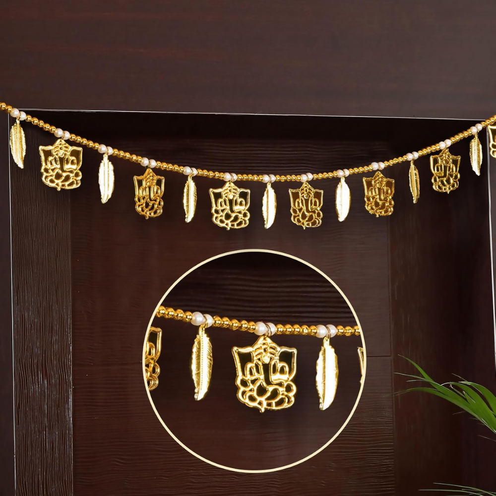 Tied Ribbons Torans - Golden - Dista