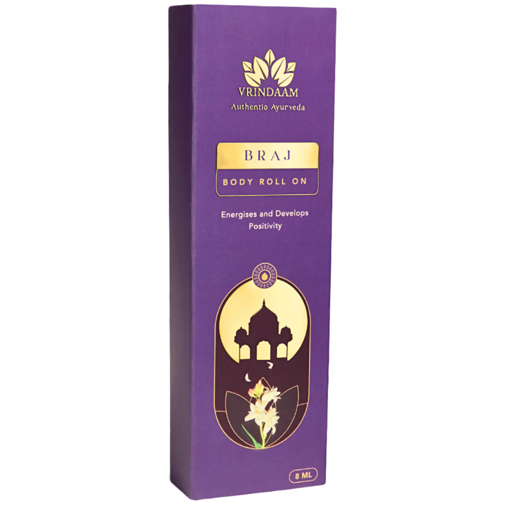 Vrinda Braj Aromatic Oil Roll On - Dista
