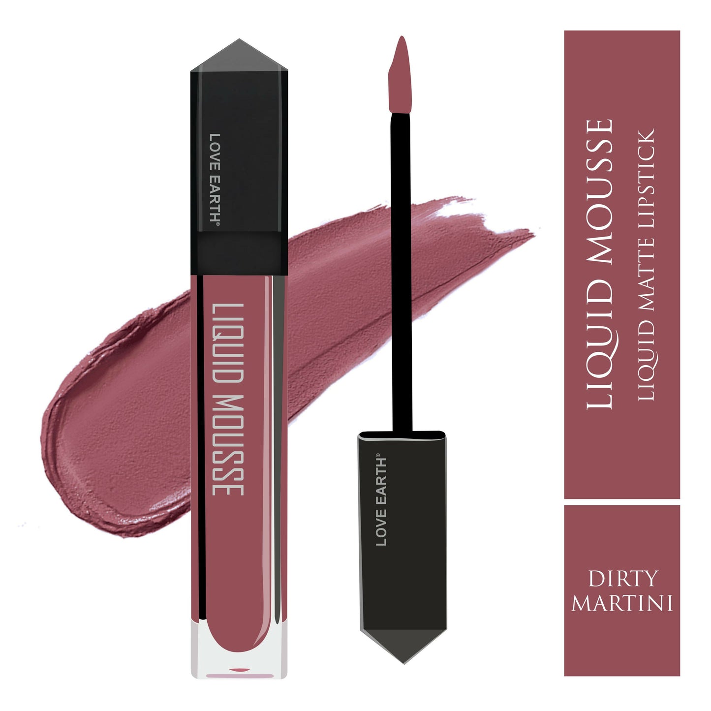 Love Earth Liquid Lipstick - Dirty Martini - Distacart