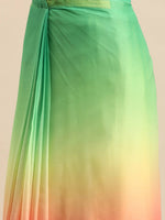 Thumbnail for Ahalyaa Women's Traditional Semi Stitch Saree - Pink - Distacart