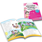 Thumbnail for Grade 1 Ultimate English Combo Practice Workbooks Set of 4: Grammar, Writing Skills, Olympiad Prep, and Gear Up English| Ages 6-7 Years
