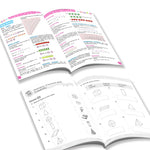 Thumbnail for Grade 1 Comprehensive Learning with Mathematics Workbooks Set of 4 Ages 6-7 Years: Gear Up Math, Mental Math, Olympiad, and Challenging Word Problems