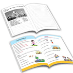 Thumbnail for Grade 3 Ultimate English Combo Practice Workbooks Set of 4: Grammar, Writing Skills, Olympiad Prep, and Gear Up English| Ages 8-9 Years