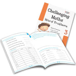 Thumbnail for Grade 3 Comprehensive Learning with Mathematics Workbooks Set of 4 Ages 8-9 Years: Gear Up Math, Mental Math, Olympiad, and Challenging Word Problems