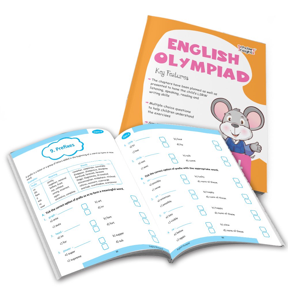Grade 4 Ultimate English Combo Practice Workbooks Set of 4: NEP Based Interactive Grammar & Writing Skills, Olympiad Prep| Ages 8-10 Years