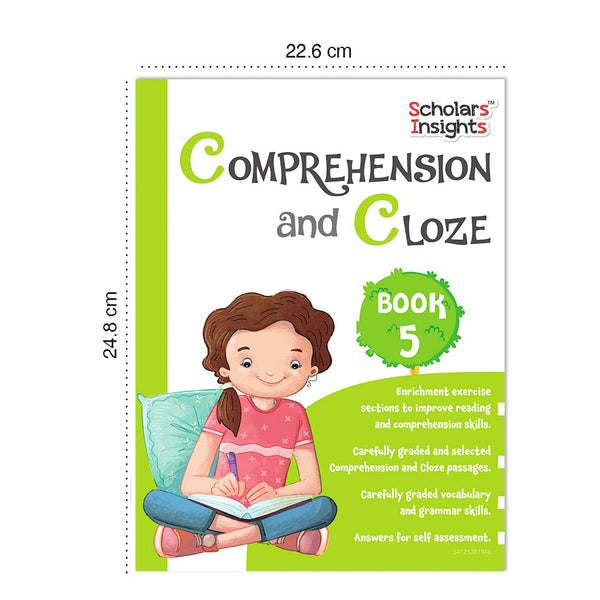 Grade 5 Ultimate English Combo Practice Workbooks Set of 4: NEP Based Interactive Grammar & Writing Skills, Olympiad Prep| Ages 10-11 Years