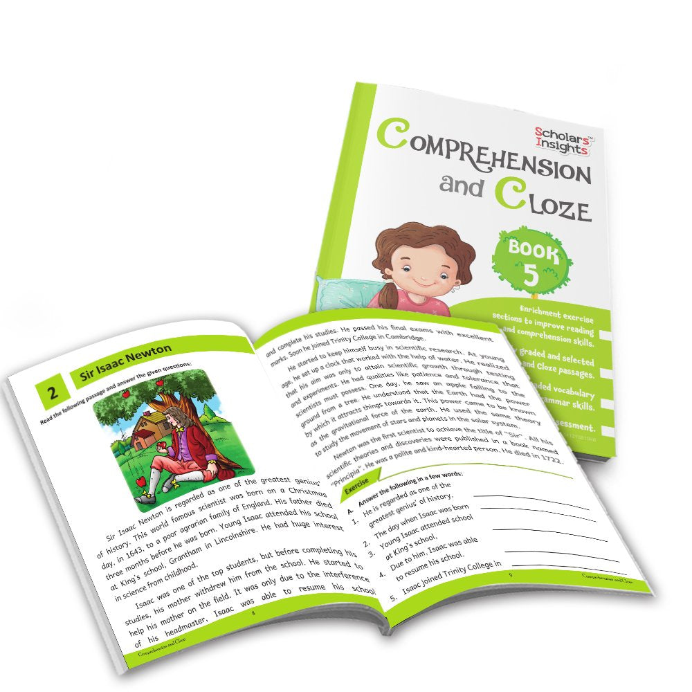 Grade 5 Ultimate English Combo Practice Workbooks Set of 4: NEP Based Interactive Grammar & Writing Skills, Olympiad Prep| Ages 10-11 Years