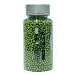 Thumbnail for confect green disco balls sprinkles 2 mm 120 gms