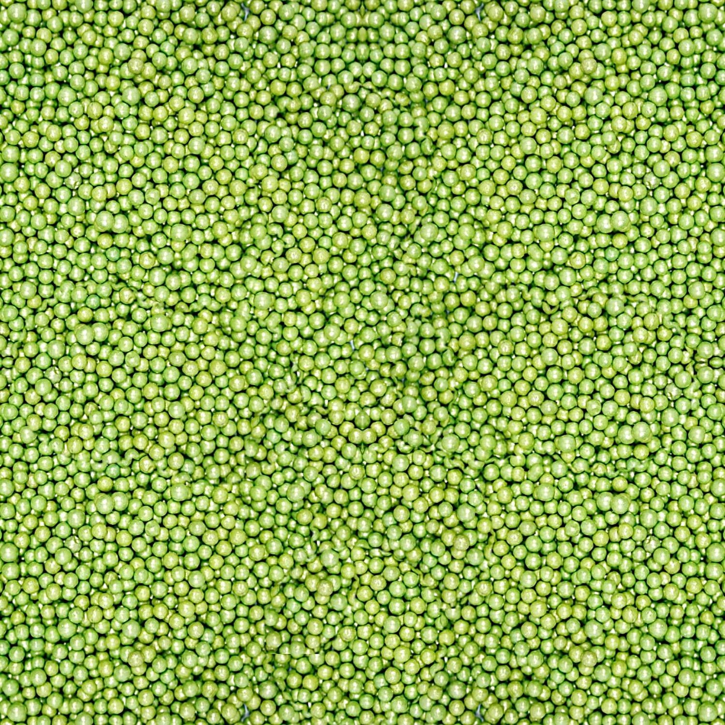 confect green disco balls sprinkles 3 mm 120 gms
