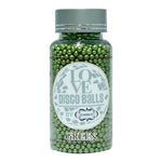 Thumbnail for confect green disco balls sprinkles 4 mm 120 gms