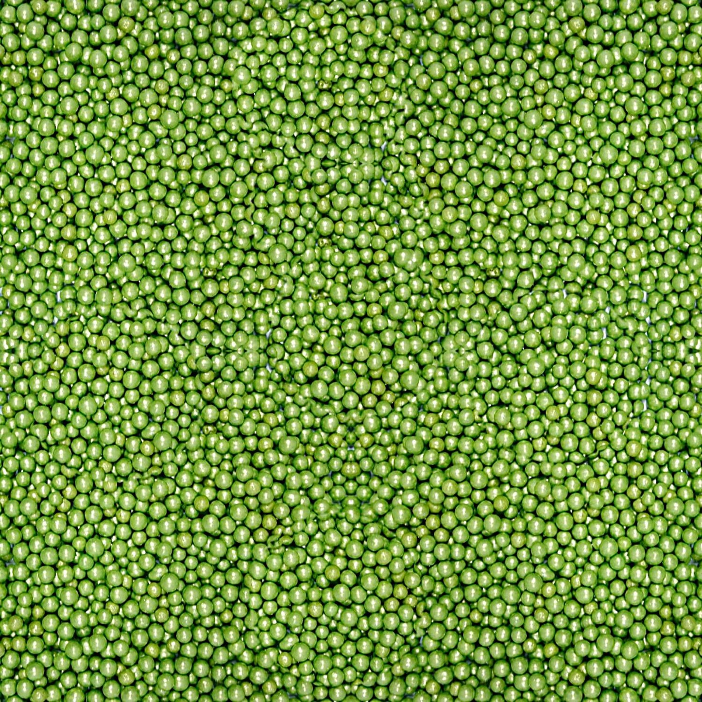 confect green disco balls sprinkles 4 mm 120 gms